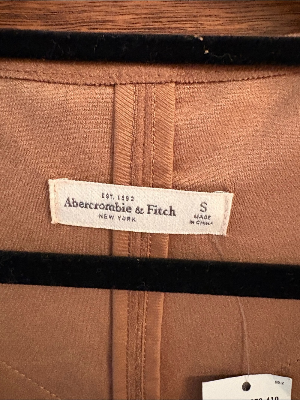 Abercrombie Women Fringe Suede Like Vest - Picture 3 of 5